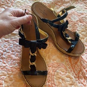 Kate Spade wedge sandals